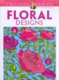 Produktbild: Creative Haven Floral Designs Coloring Book