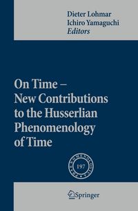 Produktbild: On Time - New Contributions to the Husserlian Phenomenology of Time