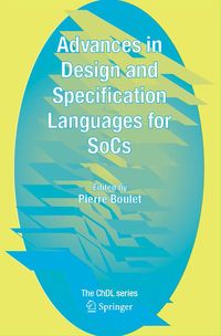 Produktbild: Advances in Design and Specification Languages for SoCs