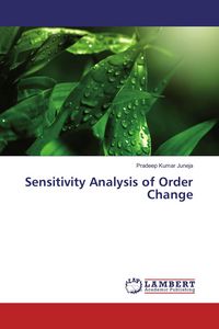 Produktbild: Sensitivity Analysis of Order Change