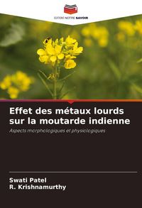 Produktbild: Effet des m&eacute;taux lourds sur la moutarde indienne