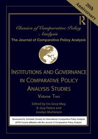 Produktbild: Institutions and Governance in Comparative Policy Analysis Studies