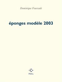 Produktbild: Eponges mod&egrave;le 2003