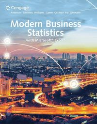 Produktbild: Anderson, D: Modern Business Statistics with Microsoft Excel