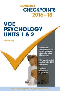 Produktbild: Cambridge Checkpoints Vce Psyc