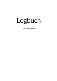 Produktbild: Logbuch