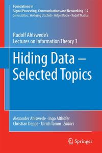 Produktbild: Hiding Data - Selected Topics