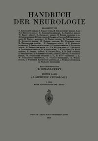 Produktbild: Handbuch der Neurologie