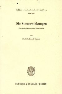Produktbild: Die Steuerwirkungen.
