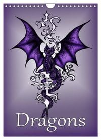 Produktbild: Dragons (Wall Calendar 2027 DIN A4 portrait), CALVENDO 12 Month Wall Calendar