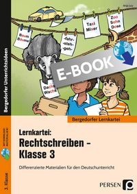 Produktbild: Lernkartei: Rechtschreiben - Klasse 3
