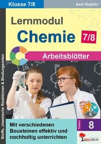 Produktbild: Lernmodul 8: CHEMIE - Klasse 7-8 / Arbeitsbl&auml;tter