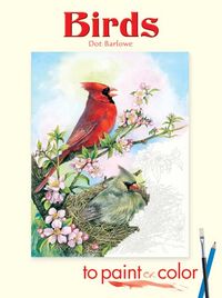 Produktbild: Barlowe, D: Birds to Paint or Color