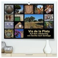 Produktbild: Via de la Plata - auf dem Jakobsweg von Sevilla nach Santiago (hochwertiger Premium Wandkalender 2027 DIN A2 quer), Kunstdruck in Hochglanz