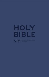 Produktbild: NIV Tiny Navy Soft-tone Bible with Zip