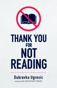 Produktbild: Thank You for Not Reading