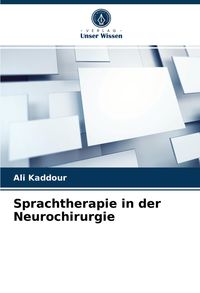 Produktbild: Sprachtherapie in der Neurochirurgie