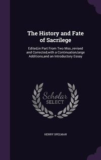 Produktbild: The History and Fate of Sacrilege