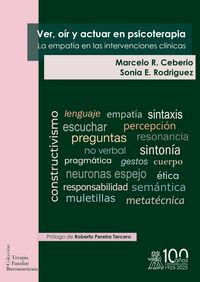 Produktbild: Ver, o&iacute;r y actuar en Psicoterapia. La empat&iacute;a en las intervenciones cl&iacute;nicas