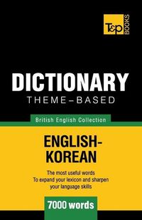 Bild vom Artikel Theme-based dictionary British English-Korean - 7000 words vom Autor Andrey Taranov