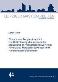 Produktbild: Einsatz von People Analytics zur Optimierung der personellen Steuerung im Versicherungsvertrieb: