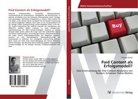 Produktbild: Paid Content als Erfolgsmodell?