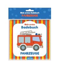 Produktbild: TR&Ouml;TSCH - Badebuch "Fahrzeuge" | Wasserfestes Badebuch mit liebevoll illustrierten Fahrzeugmotiven. Leuchtend buntes Badewannenbuch mit weichen Oberfl&auml;chen zum Dr&uuml;cken und Knautschen | Ab 0 Monaten