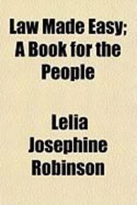 Produktbild: Law Made Easy; A Book for the People
