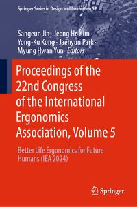Produktbild: Proceedings of the 22nd Congress of the International Ergonomics Association, Volume 5