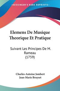 Produktbild: Elemens De Musique Theorique Et Pratique
