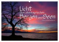 Produktbild: Licht &uuml;ber oberbayrischen Bergen und Seen (Wandkalender 2027 DIN A2 quer), CALVENDO Monatskalender