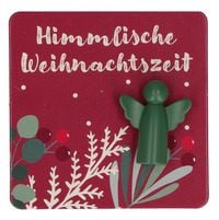 Produktbild: Engelfigur aus Metall - Himmlische Weihnachtszeit