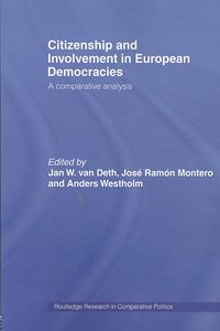 Produktbild: Deth, J: Citizenship and Involvement in European Democracies