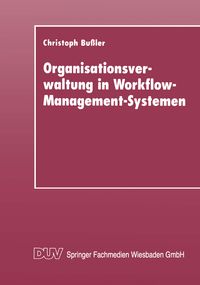 Produktbild: Organisationsverwaltung in Workflow-Management-Systemen