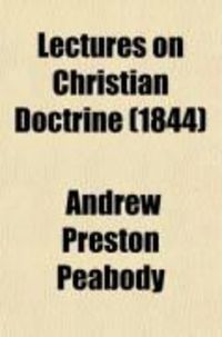 Produktbild: Lectures on Christian Doctrine