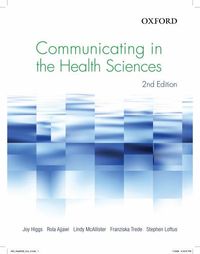 Produktbild: Communicating in The Health Sc