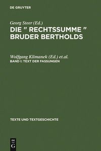 Produktbild: Text der Fassungen