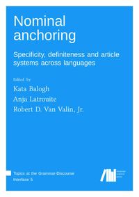 Produktbild: Nominal anchoring