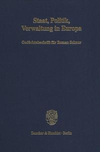 Produktbild: Staat, Politik, Verwaltung in Europa.