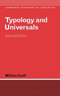 Produktbild: Typology and Universals