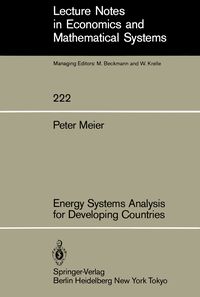 Produktbild: Energy Systems Analysis for Developing Countries
