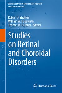 Produktbild: Studies on Retinal and Choroidal Disorders