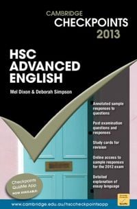 Produktbild: Dixon, M: Cambridge Checkpoints HSC Advanced English 2013