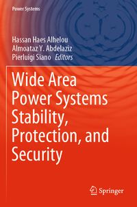 Produktbild: Wide Area Power Systems Stability, Protection, and Security