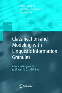 Produktbild: Classification and Modeling with Linguistic Information Granules
