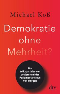 Produktbild: Demokratie ohne Mehrheit?