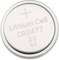 Produktbild: Akyga Knopfzelle CR2477 3V 1 St. 1000 mAh Li-MnO2 CR2477
