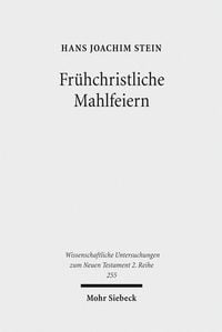 Produktbild: Fr&uuml;hchristliche Mahlfeiern