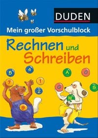 Produktbild: Duden: Mein gro&szlig;er Vorschulblock - Rechnen und Schreiben