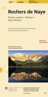 Produktbild: Rochers de Naye 1 : 50 000. Swisstopo,  Blatt 262T